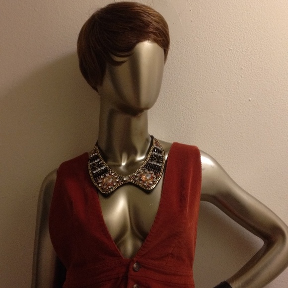 Free people skirt corduroy jumpsuit - Picture 3 of 17